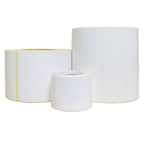 Полиэстеровая этикетка PET Matt Chrome TOP S8015 100 х 146 мм (1 ряд, 1000 шт, втулка 76)