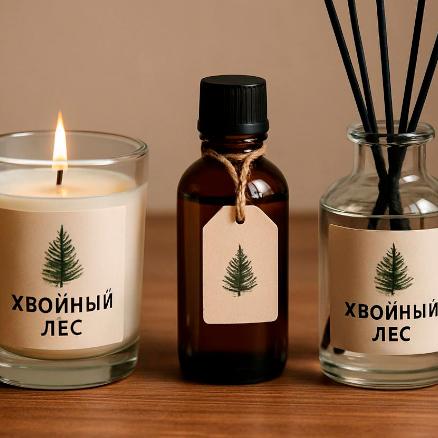 Этикетки для изделий ручной работы (эфирные масла, ароматические свечи...)
