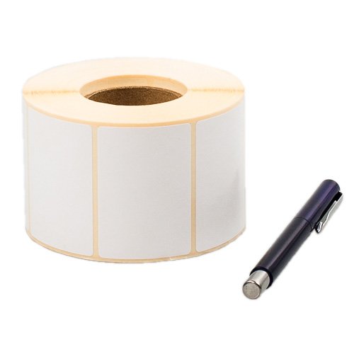 Полиэстеровая этикетка PET White TOP S8015 58 х 40 мм (1 ряд, 1000 шт, втулка 40)