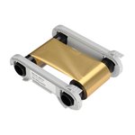 Лента монохромная золотая для Evolis Primacy, Zenius (1000 отпечатков)