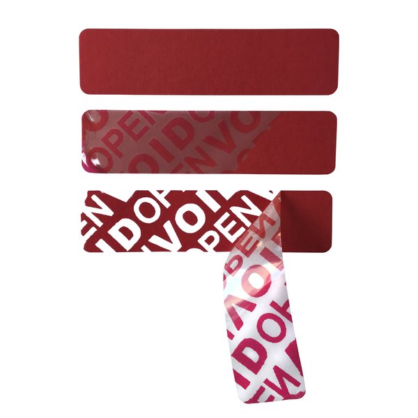 PET Void Red 100 мм х 20 мм (1 ряд, 500 шт, втулка 40)